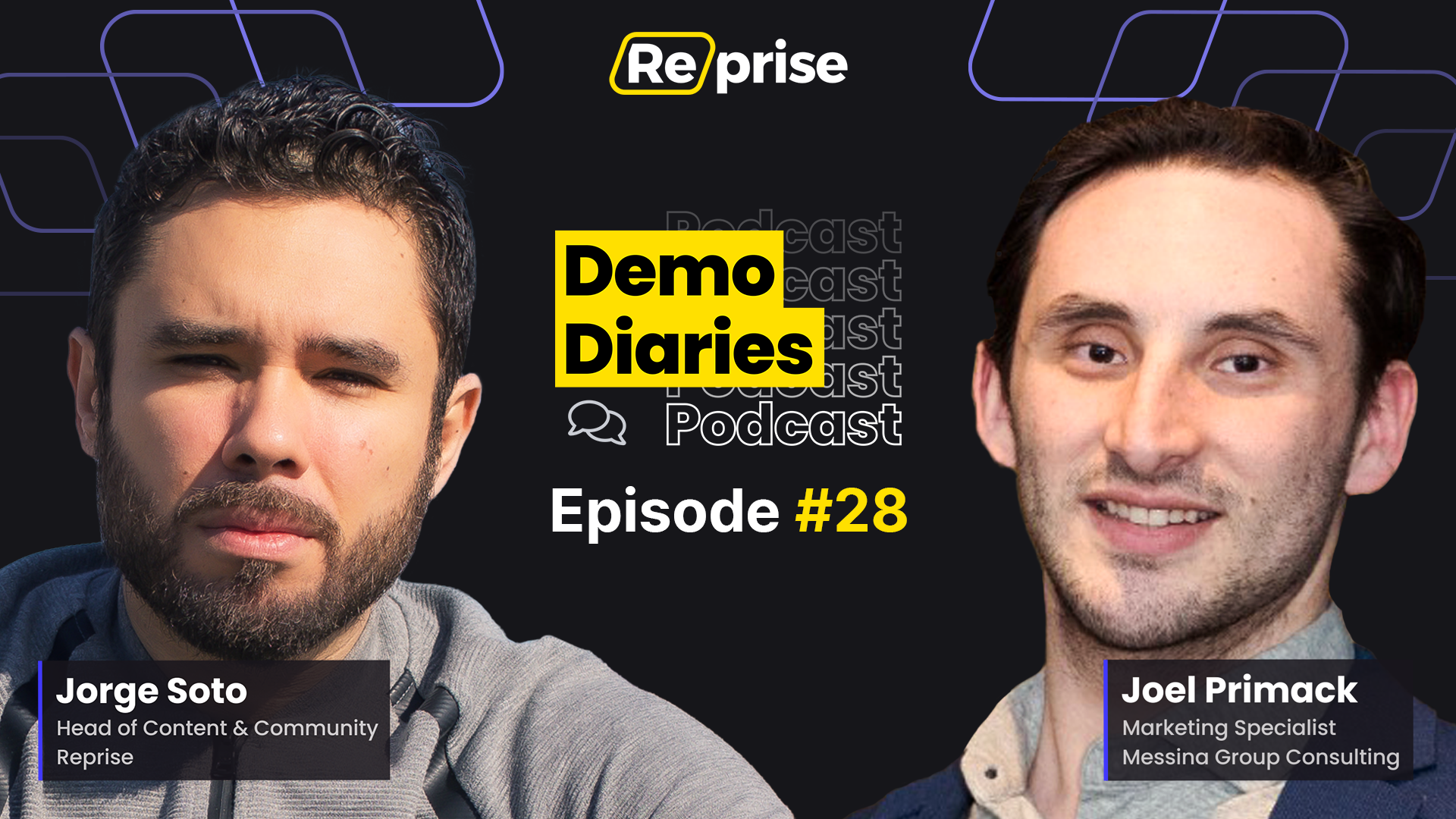 Demo Diaries: Ep 028 | “Marketing On An Emotional Level, Connecting Business-To-Human”