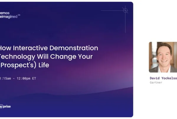 How interactive Demonstration Technology Will Change Your (Prospect’s) Life